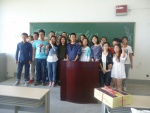 г.Сиань, встреча со студентами-стажерами